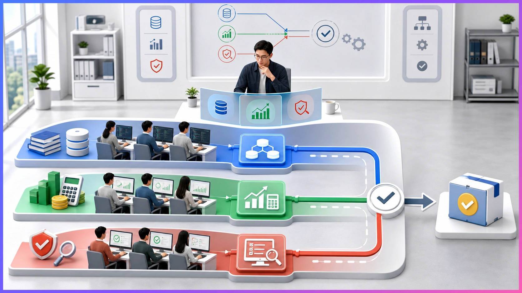 我为什么在另一台 Mac 重构图书 ERP:把 AI 开发变成可控的体系插图2 Tech Lead协调供书商财务和测试任务并行开发
