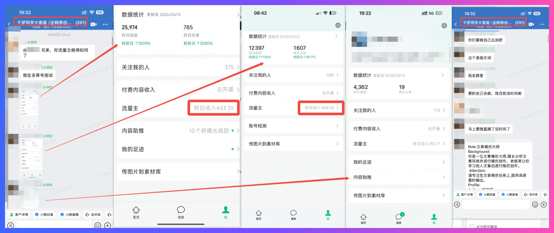 公众号流量主项目怎么挑选赛道?全流程讲解插图2 第102期公众号流量主项目的内容运营流程页面